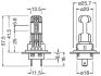 Комплект автоламп LEDRIVING LEDRIVING H7/H18 16.2W 12V PX26D 2шт OSRAM 64210DWESY01B (фото 3)