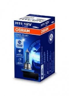 Лампа фарна H11 12V 55W PGJ19-2 COOL BLUE Intense 1шт. OSRAM 64211CBI