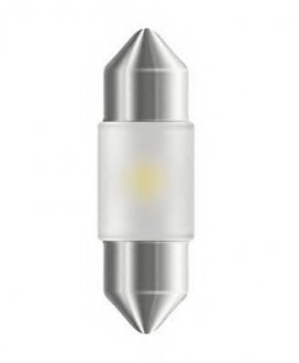 Лампа допоможуть. освітлення C5W 12V 0,5W SV8.5-8.5 6000K 1шт.blister OSRAM 6431CW (фото 1)