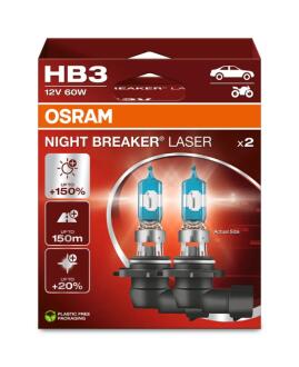 Автолампа HB3 12V 60W P20D (к/т 2 шт) OSRAM 9005NL2HB