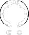 HELLA MITSUBISHI Колодки ручного торм.Grandis, Outlander 07- PAGID 8DA 355 050041 (фото 1)