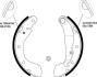 HELLA OPEL щоки гальмівні ASTRA, CORSA 92- (200*28) PAGID 8DB 355 001291 (фото 1)