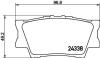 Тормозные колодки дисковые зад. Toyota Rav 4 III 2.0 VVT-i, 2.2 D-4D, 2.2 06- PAGID 8DB 355 006881 (фото 1)