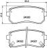 Тормозные колодки дисковые зад. Hyundai Accent I20/I30/Ix35/Sonata/Kia CeeD/Rio/Sportage 1.2-3.3 05- PAGID 8DB 355 006961 (фото 1)
