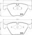 Тормозные колодки перед. BMW 5(E60)/7(E65) 02-10 (ATE) (155,1x68,5x20,3) PAGID 8DB355009271 (фото 1)