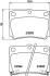 Тормозные колодки Pajero/Pajero Sport 90-15 1.8-3.0 PAGID 8DB355009501 (фото 1)