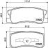 Тормозные колодки дисковые зад. Mitsubishi Pajero 00- PAGID 8DB 355 009691 (фото 1)