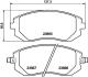 Тормозные колодки дисковые перед. Subaru Forester/Legacy 03- / Outback 04- AWD PAGID 8DB 355 010211 (фото 1)