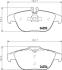 Тормозные колодки дисковые задние DB C-Class (W204) C 180,C 200 CDI 01.08- PAGID 8DB 355 012741 (фото 1)
