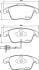 Тормозные колодки дисковые перед. Audi A4/Q5 (8RB) 08- PAGID 8DB 355 013861 (фото 1)