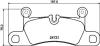 Тормозные колодки дисковые зад. VW Touareg 10-/Porsche Cayenne 10- PAGID 8DB 355 015101 (фото 1)