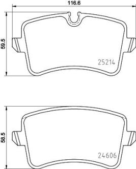 Колодки тормозные комплект PAGID 8DB355015201