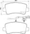 Гальмівні колодки дискові зад. Opel Movano Renault Master III 2.3Dci/2.3Cdti 05.10- PAGID 8DB355015301 (фото 1)