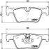 Тормозные колодки дисковые зад. BMW 3 (F30/F31) 12-/1 118 (F20) 10- PAGID 8DB 355 019971 (фото 1)