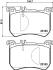 Тормозные колодки перед. Mercedes-Benz W222, X222, R231 12- PAGID 8DB 355 020491 (фото 4)