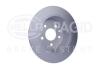 HELLA PRO HIGH CARBON DB диск гальмівний задн. Vito 95-03 (280*10) PAGID 8DD 355 127241 (фото 3)