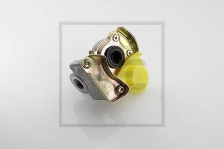 Головка соединительная тягач желтая M22x1.5 PETERS PE AUTOMOTIVE 036.07500A (фото 1)