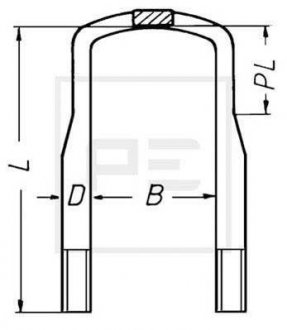 Драбина ресори PE AUTOMOTIVE 045.071-00A