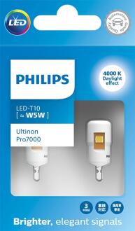 Комплект світлодіодних автоламп PHILIPS 11961WU70X2 (фото 1)