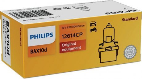 Автолампа 3W PHILIPS 12614 CP