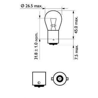 Автомобільна лампа PHILIPS 36318030