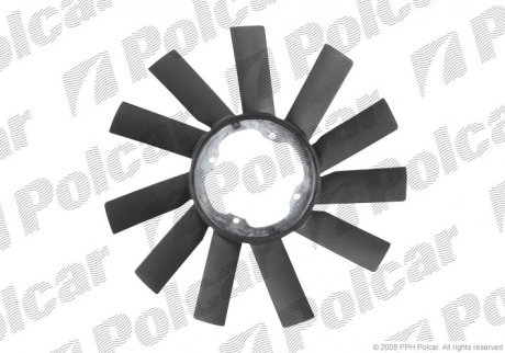 Лопасти вентилятора (11лоп.) BMW 320-325 87- Polcar 200023F1 (фото 1)
