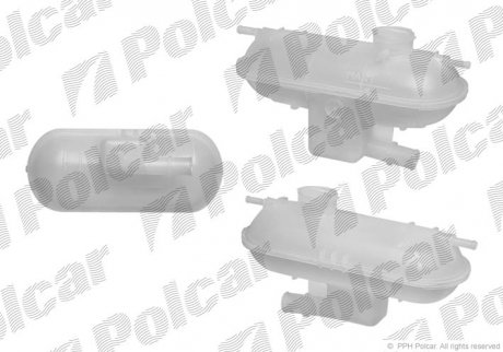 Бачок компенсационный Citroen Berlingo 1.9D 98- Polcar 2350ZB-2