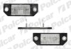 Фонарь подсветки номерного знака FORD FOCUS C-MAX, FOCUS II 10.03-09.12 Polcar 3202959E (фото 1)