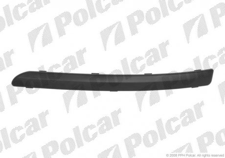 Накладка бампера переднего правая Ford Mondeo II 96-00 Polcar 32180712 (фото 1)