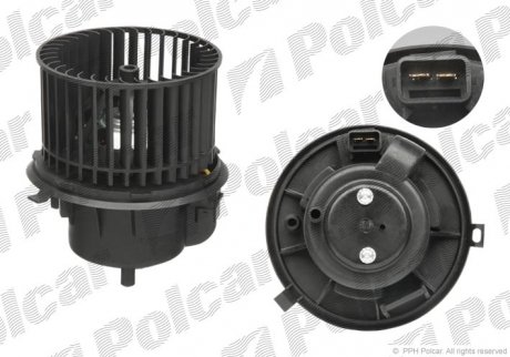 Моторчик вентилятора салона Ford Tranzit 2.0-3.2D 06.94-08.14 Polcar 3246NU-1