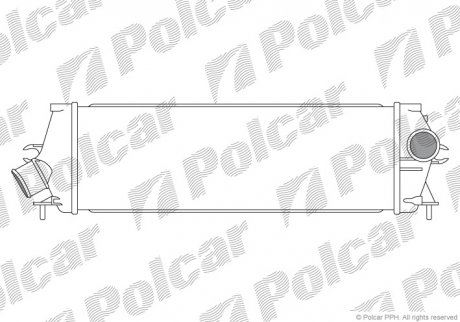 Інтеркулєр Renault Trafic 2.0/2.5 DCI 06- Polcar 6027J8-1