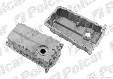 Масляный поддон VW Cady II 04- Polcar 9513MO-5