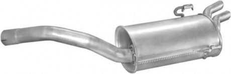 Глушник, алюміній. сталь, задн. частина Citroen Evasion/Fiat Ulysse 94- 1.9TD-2.0i Turbo POLMOSTROW 07.134 (фото 1)
