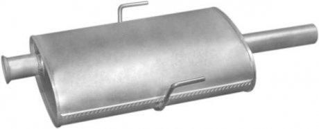 Глушитель алюм. сталь, средн. часть Renault Espace III 1.9 dTi 2.2 dT (21.563) P POLMOSTROW 21563
