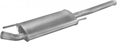 Глушник (задня частина) алюмінієва сталь VW Golf III 2.0i Variant POLMOSTROW 30.89 (фото 1)