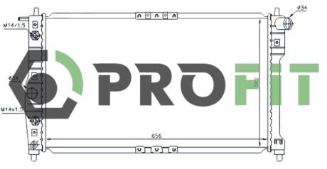 Радиатор охлаждения PROFIT 17400101