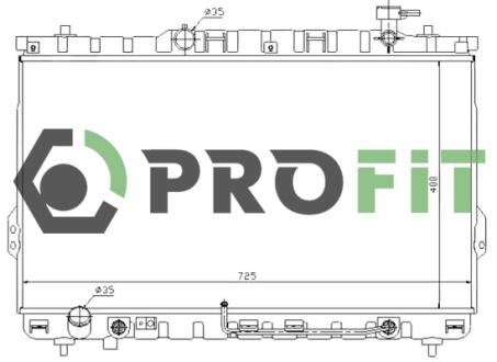 Радиатор охлаждения PROFIT 17400140
