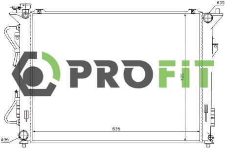 Радиатор охлаждения PROFIT 17400152