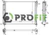 Радиатор охлаждения PROFIT 17400393 (фото 1)