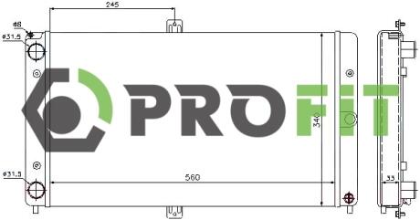 Радиатор охлаждения PROFIT 17401501