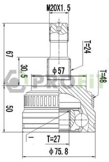ШРУС PROFIT 27101367
