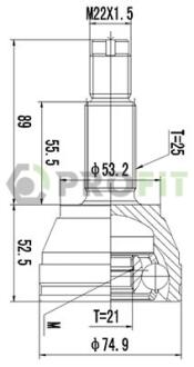 ШРУС PROFIT 27101430
