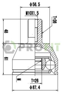 ШРУС PROFIT 27101510