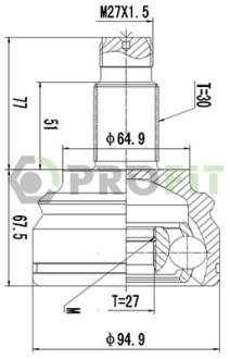 ШРУС PROFIT 27101627