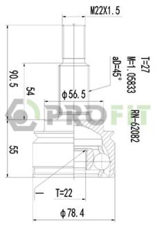 ШРУС PROFIT 27101871