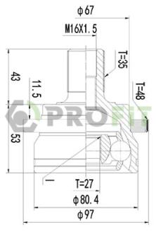 ШРУС PROFIT 27103061
