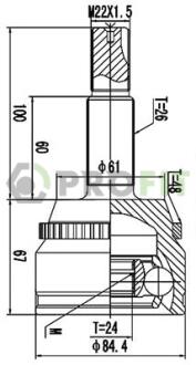 ШРУС PROFIT 27103071