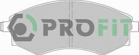 Колодки гальмівні дискові PROFIT 5000-0600 (фото 1)