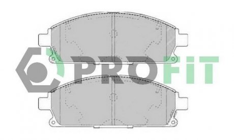 Колодки тормозные дисковые PROFIT 5000-1263 (фото 1)