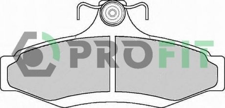 Колодки тормозные дисковые PROFIT 5000-1336 (фото 1)